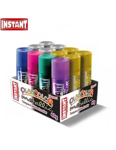 TEMPERA INSTANT PLAYCOLOR MURAL METALLIC 40g 12ud