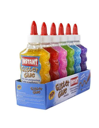 PURPURINA COLA INSTANT 180ml GLITTER METALLIC
