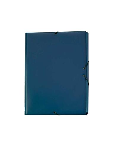 CARPETA CARTON GOMILLA GRAFOPLAS T.C. AZUL