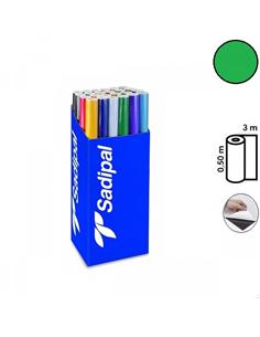 PLASTICO ADHESIVO SADIPAL 0,50x3m VERDE