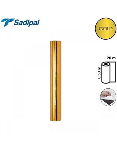 PLASTICO ADHESIVO SADIPAL 0,50x20m ORO