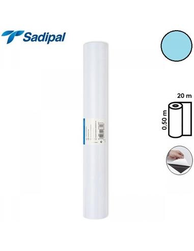PLASTICO ADHESIVO SADIPAL 0,50x20m AZUL TURQUESA