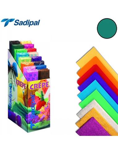 PAPEL CREPE-PINOCHO SADIPAL 0.50x2.5m VERDE FUERTE