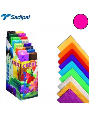 PAPEL CREPE-PINOCHO SADIPAL 0.50x2.5m MAGENTA