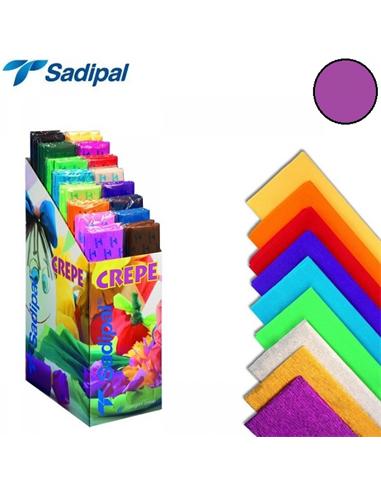PAPEL CREPE-PINOCHO SADIPAL 0.50x2.5m VIOLETA CL