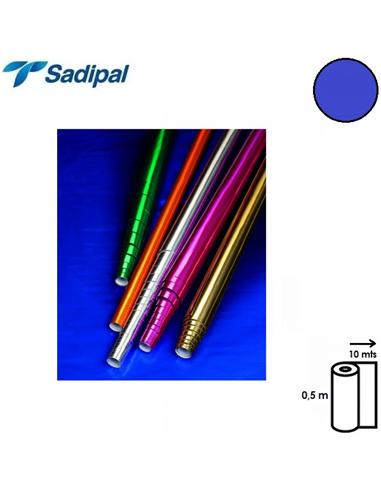 PAPEL METALIZADO SADIPAL ROLLO 0.5x10m AZUL
