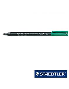 ROTULADOR STAEDTLER LUMOCOLOR 313 S VERDE