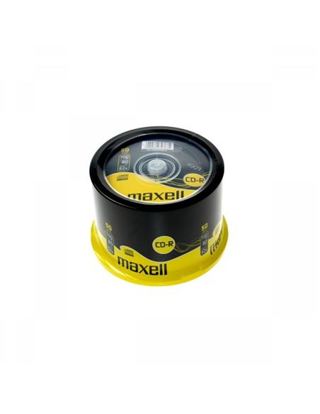 CD-R MAXELL 700 MB 80 MIN.1x52 SPINDLE BOTE 50 UDS