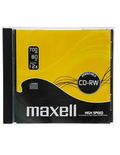 CD-RW MAXELL 700 MB 80 MIN.1x4 REGRABABLE
