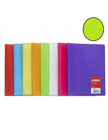 CARPETA CON FUNDAS GRAFOPLAS 20F T.F. VERDE