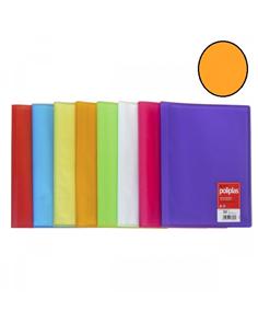 CARPETA CON FUNDAS GRAFOPLAS 20F T.F. NARANJA