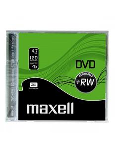 DVD+RW MAXELL 4.7 GB 120 MIN. REGRABABLE