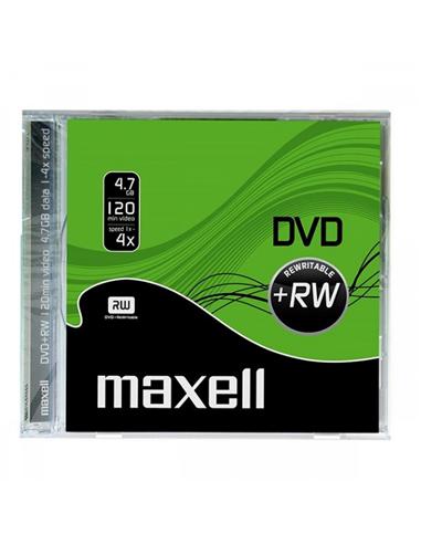 DVD+RW MAXELL 4.7 GB 120 MIN. REGRABABLE
