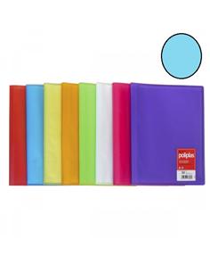 CARPETA CON FUNDAS GRAFOPLAS 30F T.F. AZUL