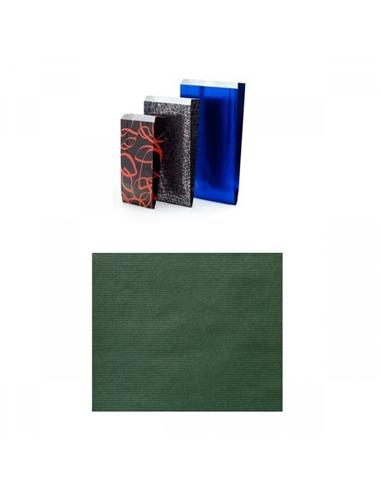 BOLSA KRAFT 11X18 CM VERDE OSCURO 250 UDS
