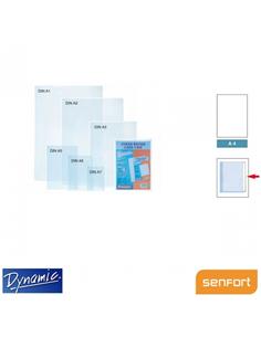 FUNDA RIGIDA SENFORT A4 297x210mm TRANSPARENTE