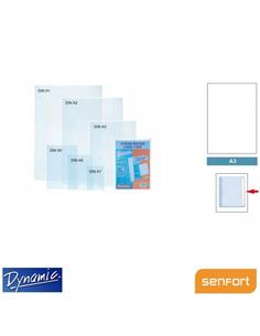 FUNDA RIGIDA SENFORT A3 420x297mm TRANSPARENTE