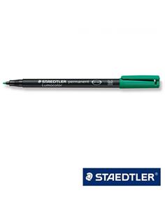 ROTULADOR STAEDTLER LUMOCOLOR 317 M VERDE