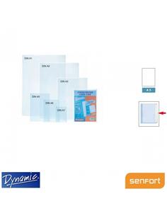 FUNDA RIGIDA SENFORT A5 210x148mm TRANSPARENTE