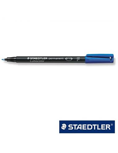 ROTULADOR STAEDTLER LUMOCOLOR 318 F AZUL