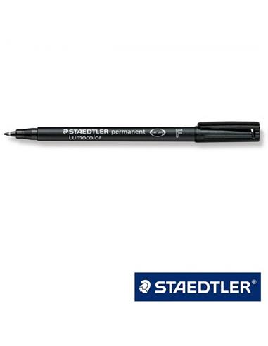 ROTULADOR STAEDTLER LUMOCOLOR 318 F NEGRO