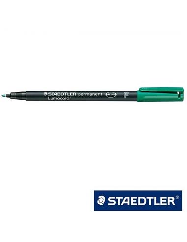 ROTULADOR STAEDTLER LUMOCOLOR 318 F VERDE