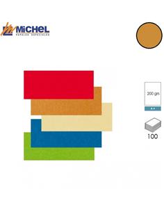 CARTULINA MICHEL A4 200g 100H HABANO