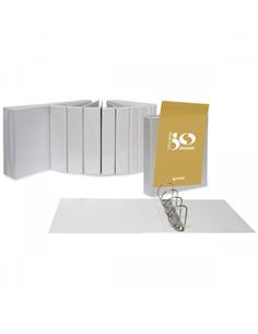 CARPETA PVC 2 ANILLAS GRAFOPLAS A4 40MM BLANCO