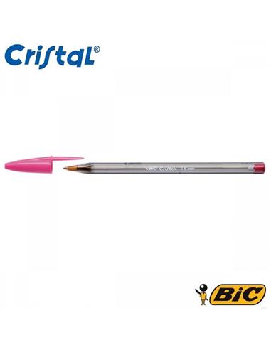 BOLIGRAFO BIC CRISTAL FUN 1.6mm ROSA