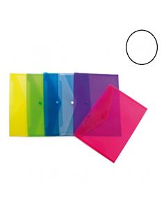 SOBRE PLASTICO GRAFOPLAS BROCHE T.F. TRANSPARENTE