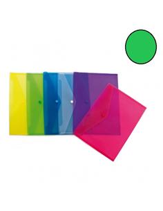 SOBRE PLASTICO GRAFOPLAS BROCHE T.F. VERDE
