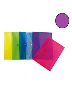 SOBRE PLASTICO GRAFOPLAS BROCHE T.F. VIOLETA