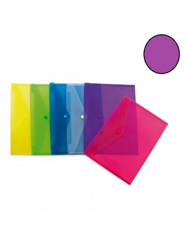 SOBRE PLASTICO GRAFOPLAS BROCHE T.F. VIOLETA