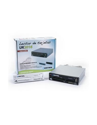 LECTOR TARJETAS UNYKA INTERNO 64 EN 1 METALICO