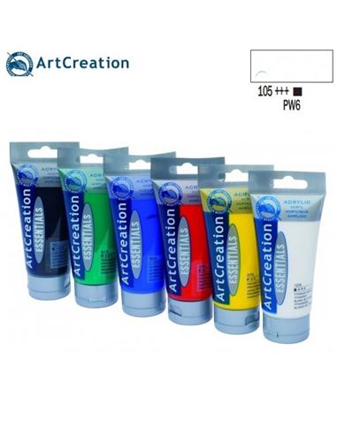 PINTURA ACRILICA 105 75ml BLANCO TITANIO