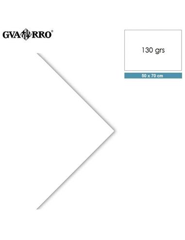 PAPEL BASIK GUARRO 50x70cm 130g BLANCO NATURAL