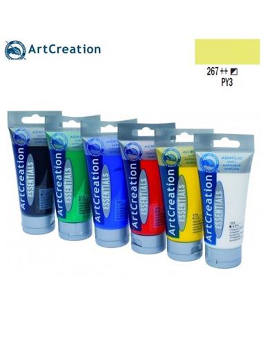 PINTURA ACRILICA 267 75ml AMARILLO AZO LIMON