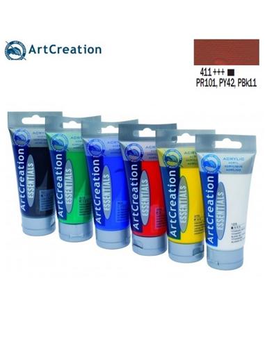 PINTURA ACRILICA 411 75ml TIERRA SIENA TOSTADA