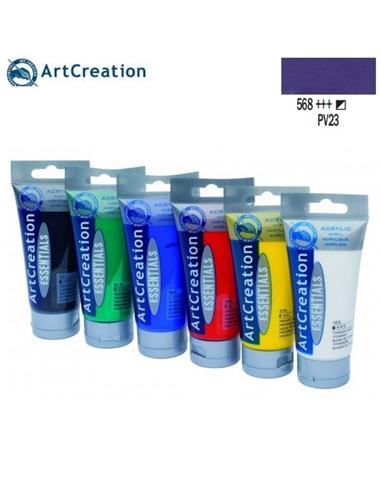 PINTURA ACRILICA 568 75ml VIOLETA AZULADO PERMANEN