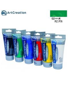 PINTURA ACRILICA 618 75ml VERDE PERMANENTE CLARO