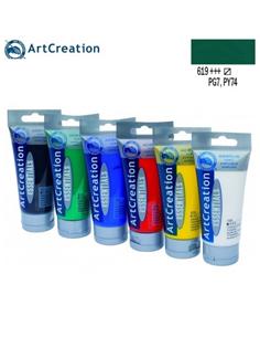 PINTURA ACRILICA 619 75ml VERDE PERMANENTE OSCURO