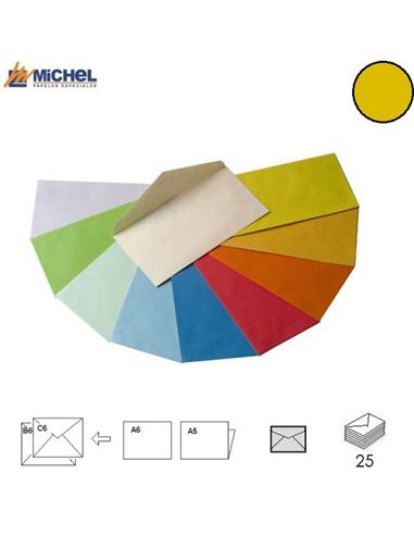 SOBRE MICHEL 125x180mm 80GR ORO VIEJO 25U