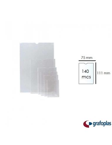 FUNDA BOLSA GRAFOPLAS 75x111mm