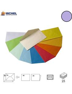 SOBRE MICHEL 125x180mm 80GR LILA 25U