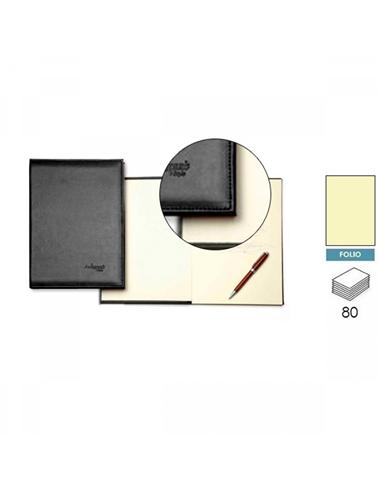 LIBRO FIRMAS PARDO AUTOGRAPH TF POLIPIEL NEGRO