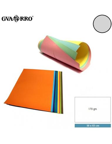 CARTULINA GUARRO 50x65 cm 185g GRIS PERLA