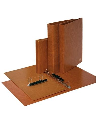 CARPETA CARTON 2 ANILLAS GRAFOPLAS TF 25MM MARRON