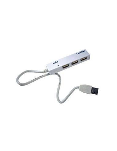 HUB COOLBOX USB 4 PUERTOS 3 USB 2.0 + 1 USB 3.0