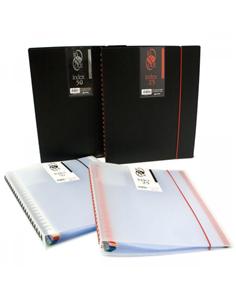 CARPETA CON FUNDAS GRAFOPLAS IN&OUT 25F A4 TRANSL.