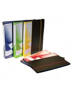 CARPETA CON FUNDAS GRAFOPLAS POLIURO 100F TF NEGRO